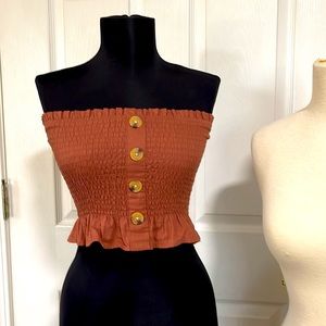 L.A Hearts tube top, size XS, petite